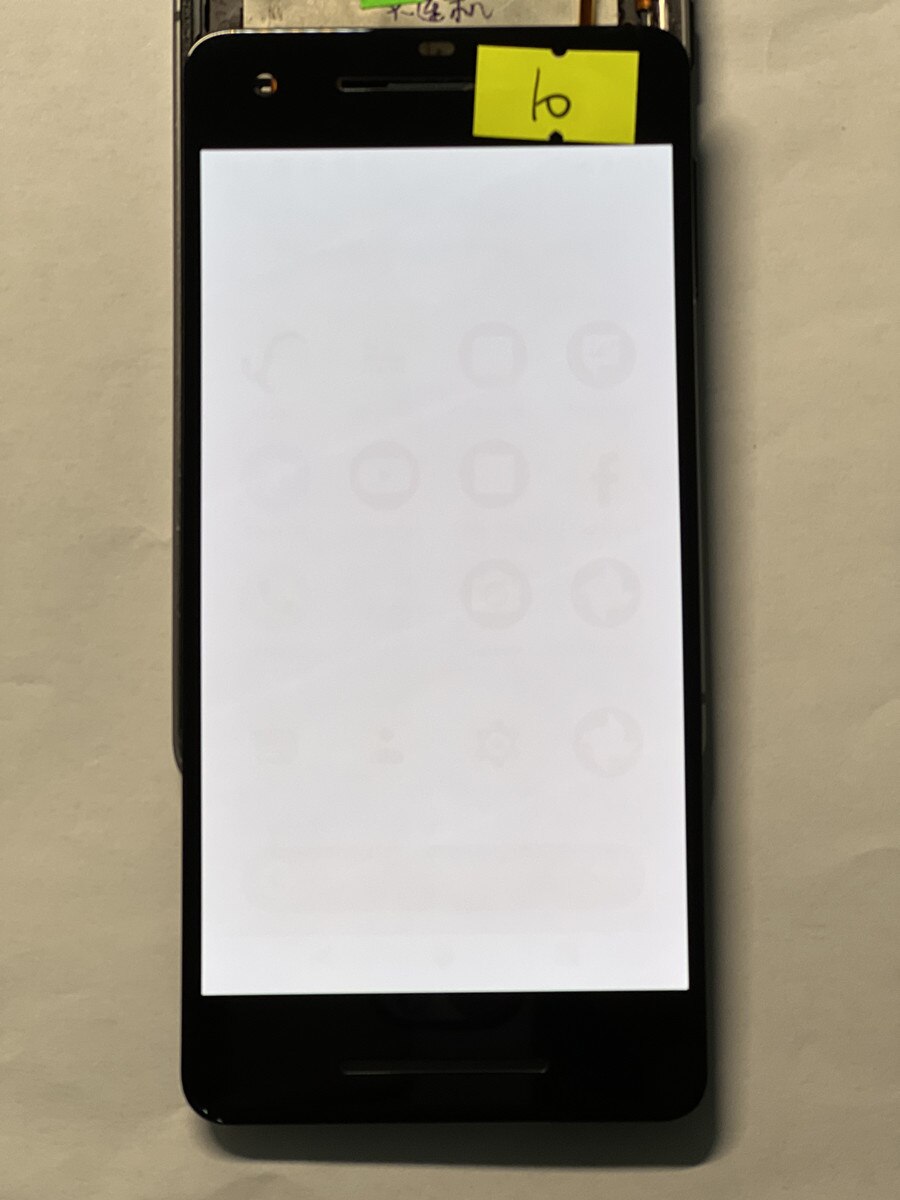 Per Google Pixel 2 Schermo Lcd + Touch Glass Digitizer Assembly Parti Di Ricambio Per Pixel2 Lcd Originale Pixel2 Burn In