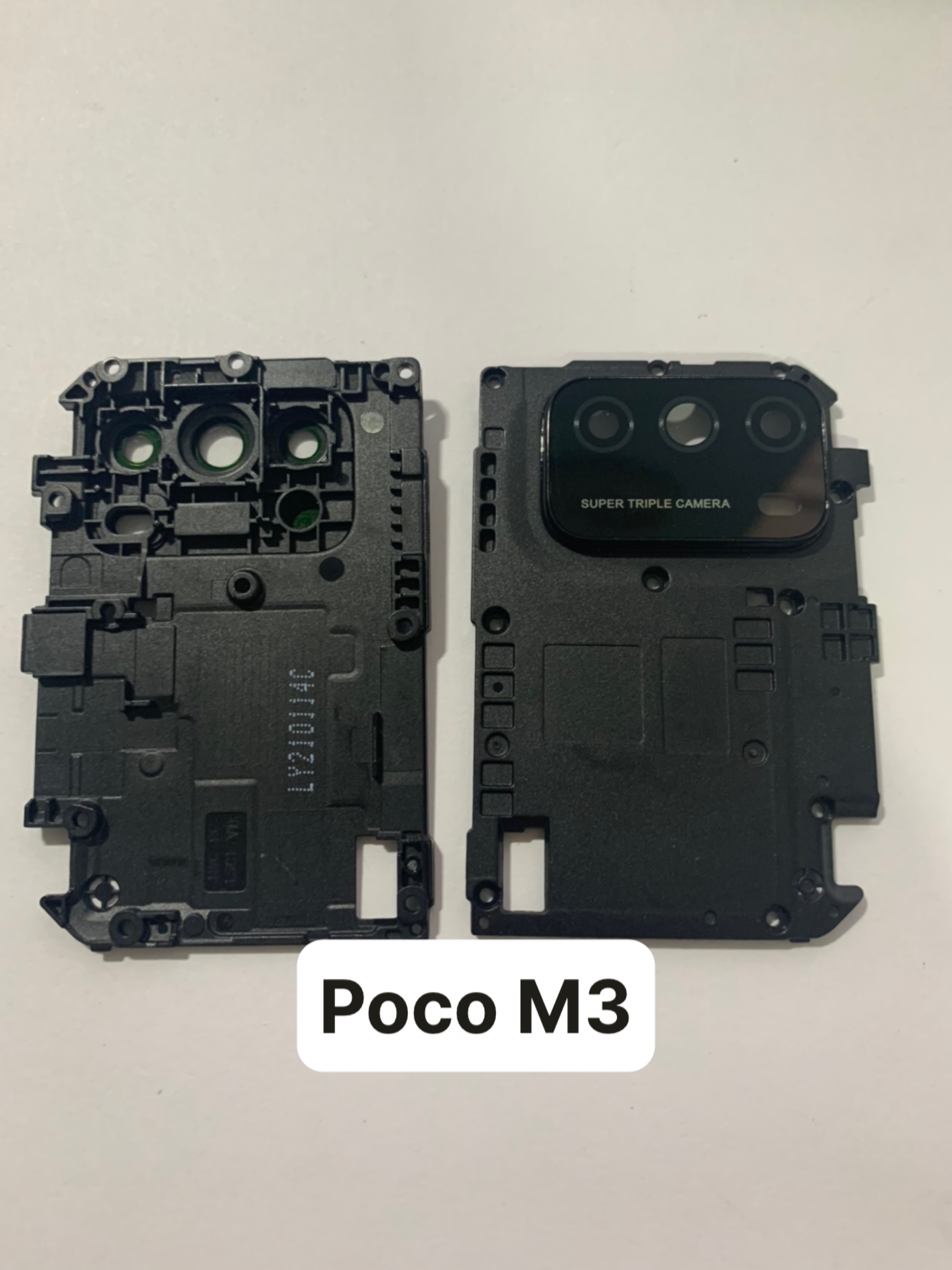 bộ kính camera zin hãng xiaomi poco m3