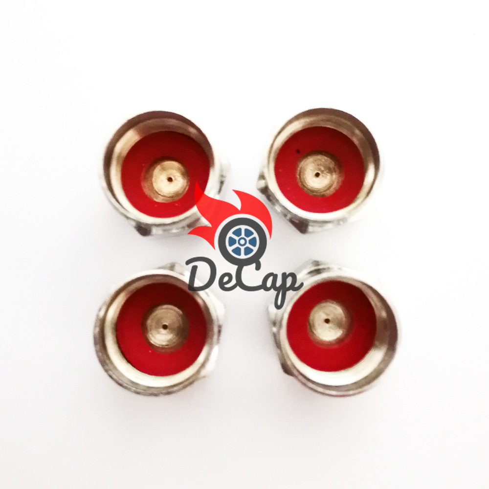 จุกลม ยางรถยนต์ พร้อมโลโก้ BMW ครบรอบ 50 ปี 1 ชุด (4 อัน) Car Tire