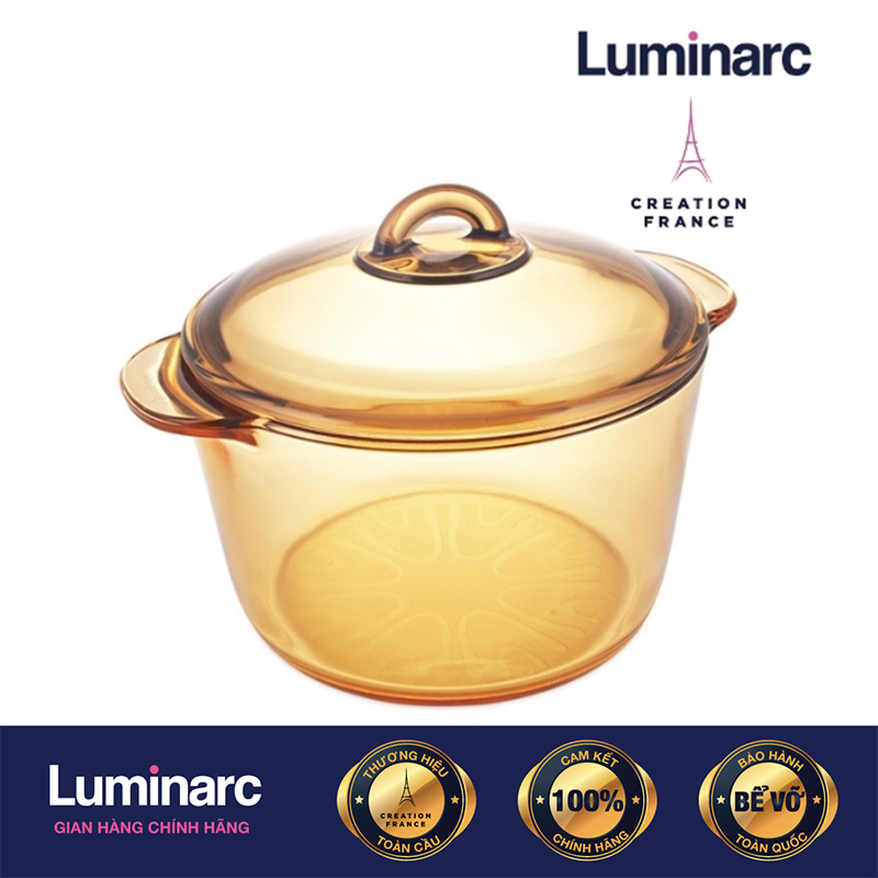 Nồi Thuỷ Tinh Luminarc Amberline Granite 3L- LUAMN1769