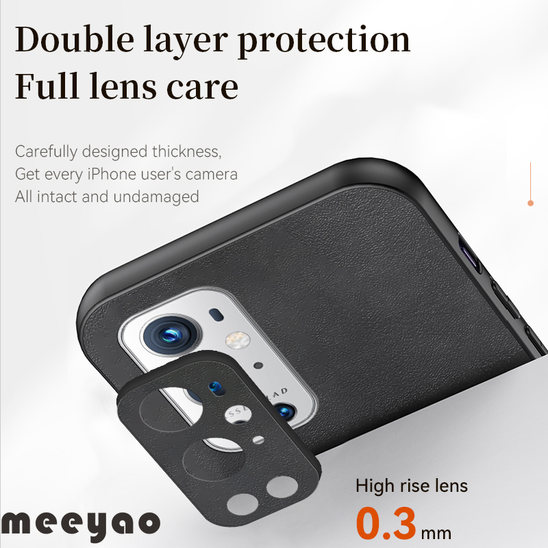 Case OnePlus 9 9 Pro 9R 9RT 9 1+ Soft Leather Phone Case Authentic Camera Protection Luxury Sheep Bark Cover