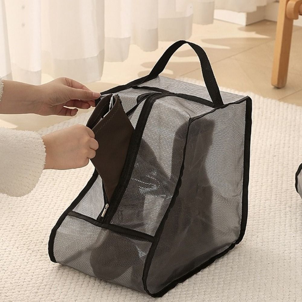 2Pcs%20Portable%20Transparent%20Boot%20Storage%20Bag%20Dustproof%20Foldable%20Shoes%20Storage%20Bags%20Waterproof%20with%20Handle%20Boots%20Storage%20Organizer%20Outdoor%20-%20Image%203