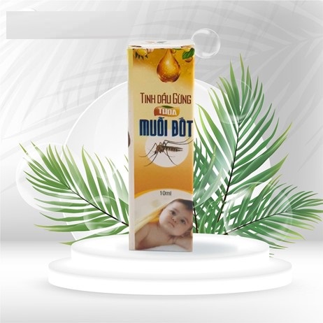 Tinh Dầu Gừng Thoa Muỗi Đốt Cao Cấp 10ml