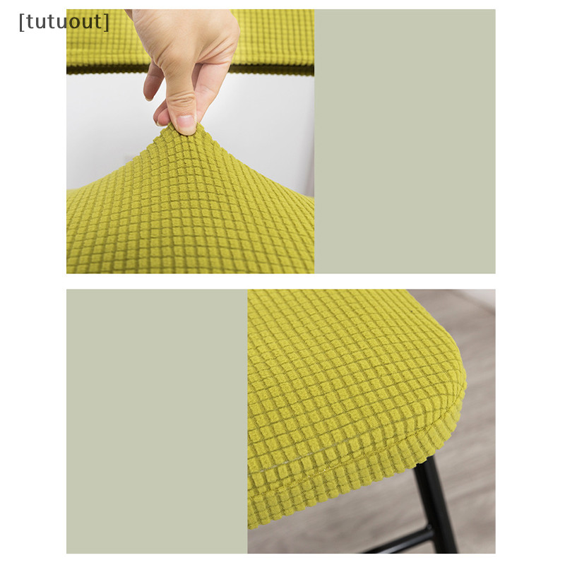 [Tutorial] 1 set of household folding dining chairs, padded backrests, office computers, dust-proof sliding chairs, elastic VN