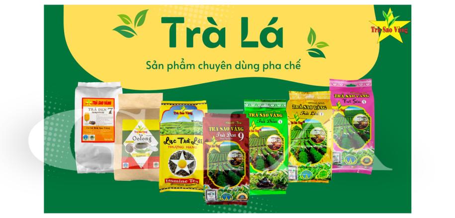 Trà đen số 9 Sao Vàng gói 500g