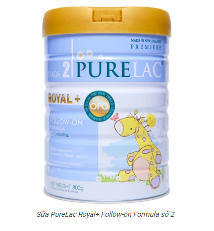 Sữa purelac royal+ toddler formula số 3 800g 1 - 3 tuổi thêm thành phần - ảnh sản phẩm 2