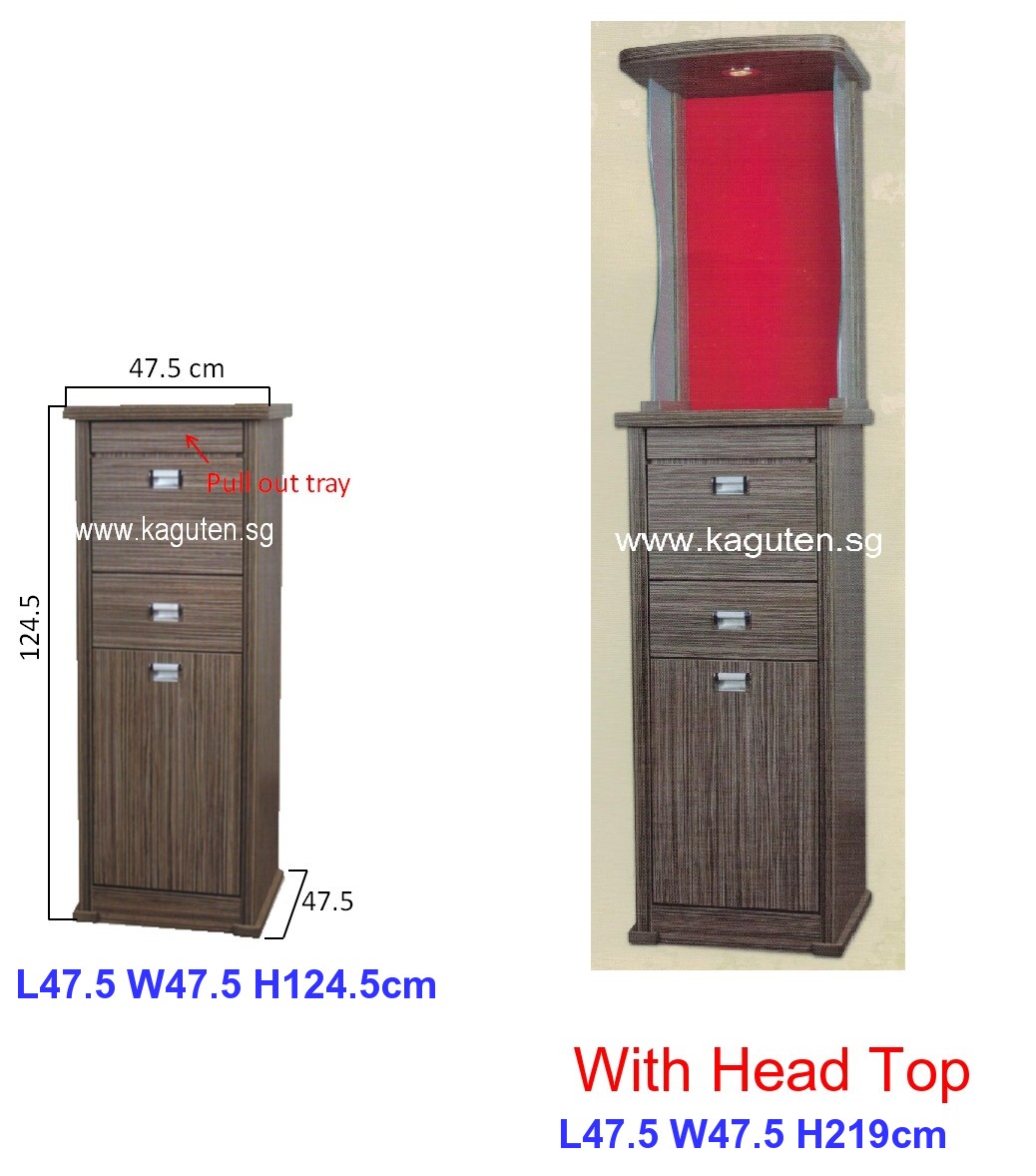 1 5ft Chinese Altar Cabinet With Head Top Free Delivery
