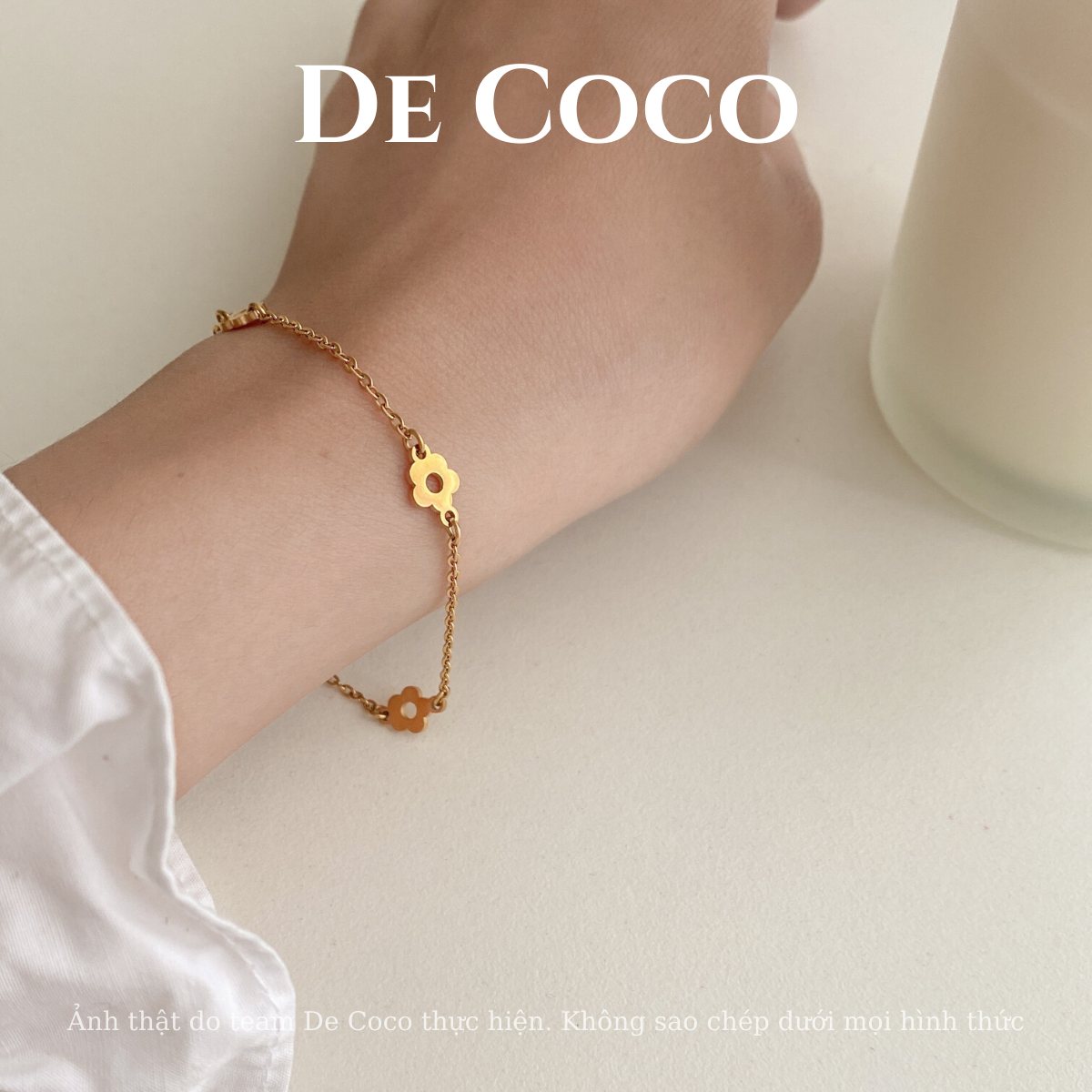 Vòng tay hình hoa Petite Fleur De Coco