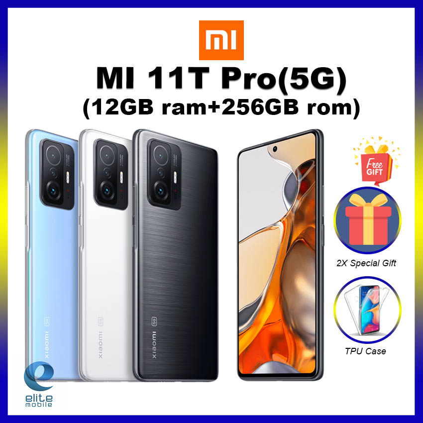 XIAOMI MI 11T PRO (12GB RAM + 256GB ROM) 5000 mAh Battery Fast charging ...