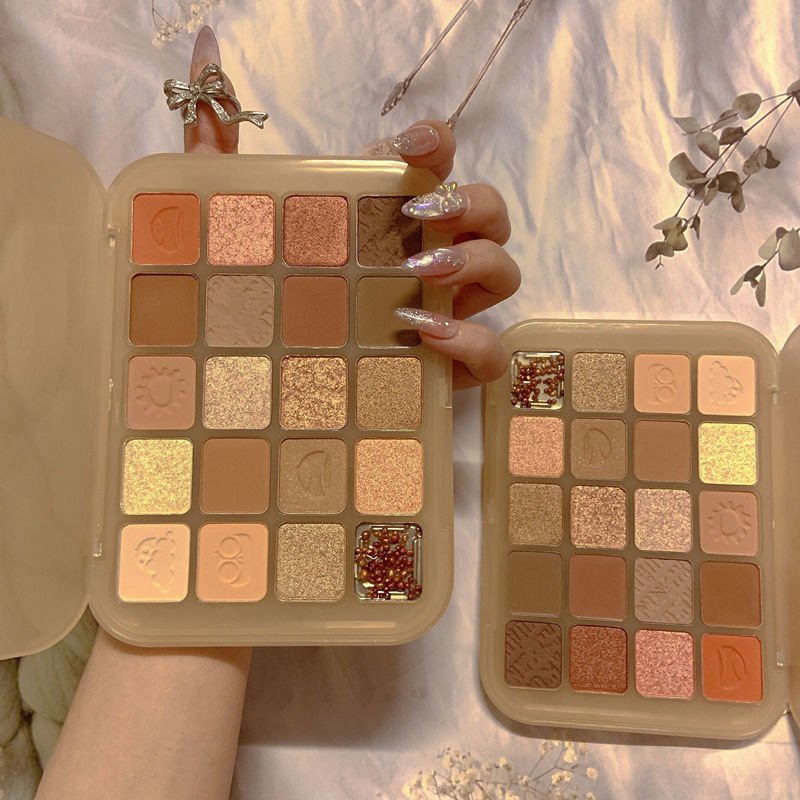 Bảng phấn mắt 20 ô hạt dẻ dikalu chestnut eyeshadow - 041