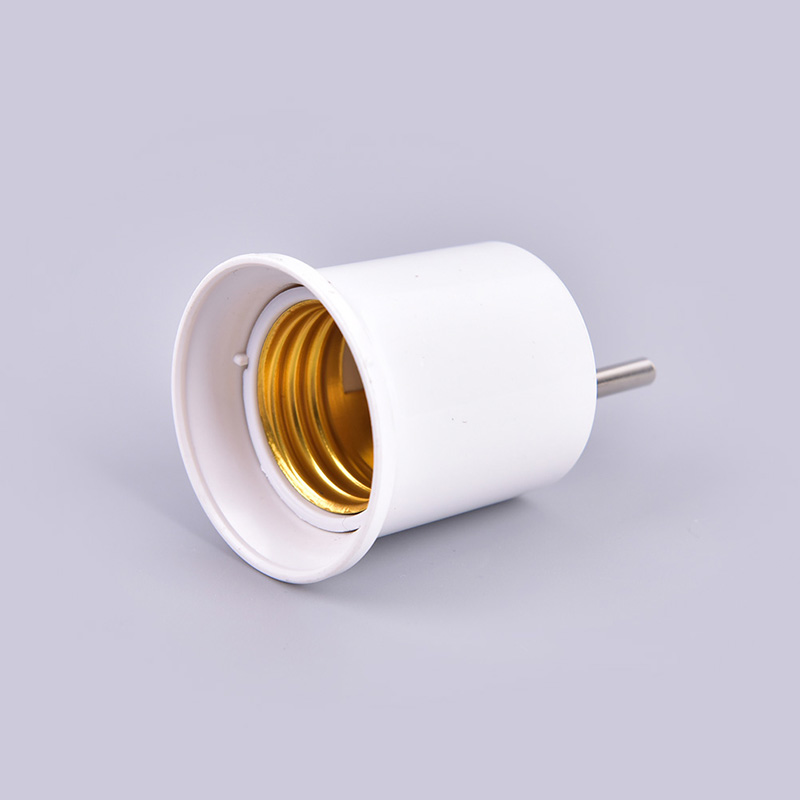 E27 Lamp Base To EU/US Plug Socket Lamp Holder Converter Adapter Light Bulb Lamp