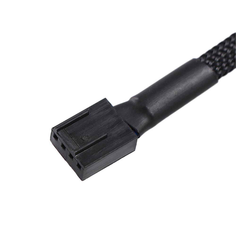 3p Computer Cable 3P Sleeving 4P 27/42/60/80cm Cooling System CPU Fan Wire Male To Female ...