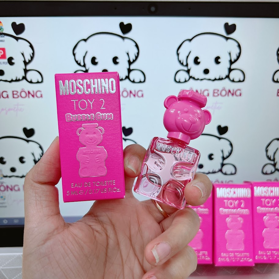 Nước hoa moschino toy 2 bubble gum edt 5ml