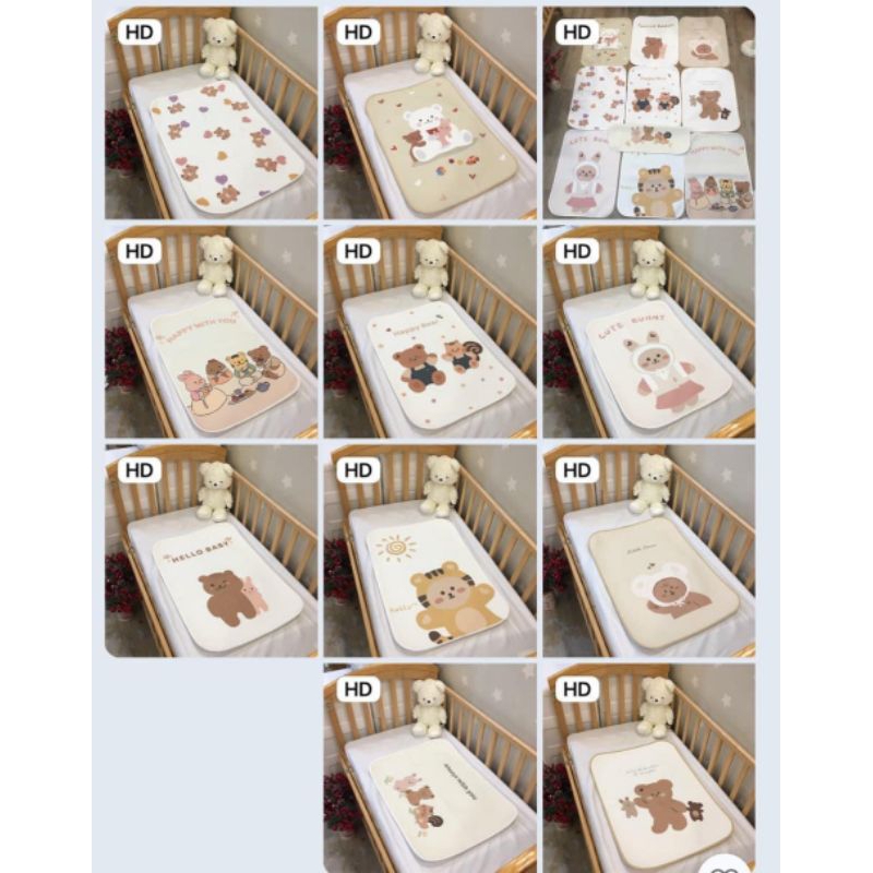 LÓT 4D GẤU HÀN chống thấm cho bé