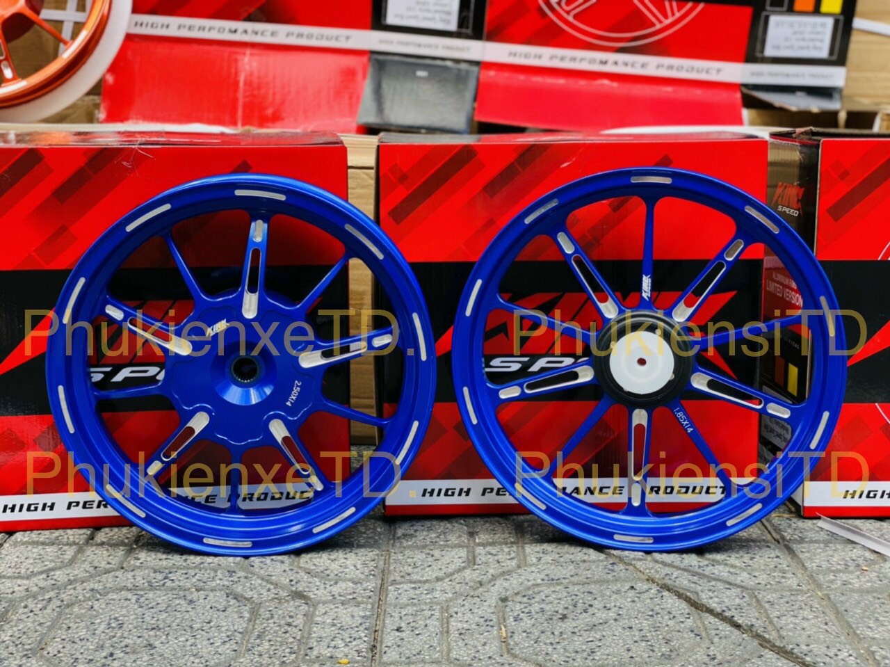 Mâm KINGSPEED CNC cho Vario 10 cây