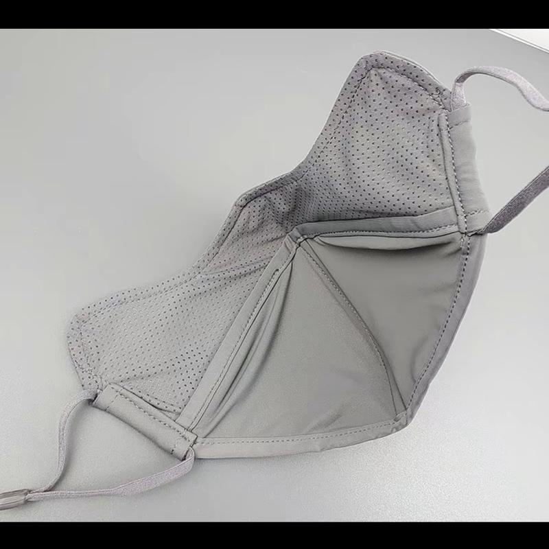 Sét 3 Khẩu Trang Chống Nắng , Chống Tia UV Có Logo Đổi Màu Kèm Thẻ Cho Nam Và Nữ