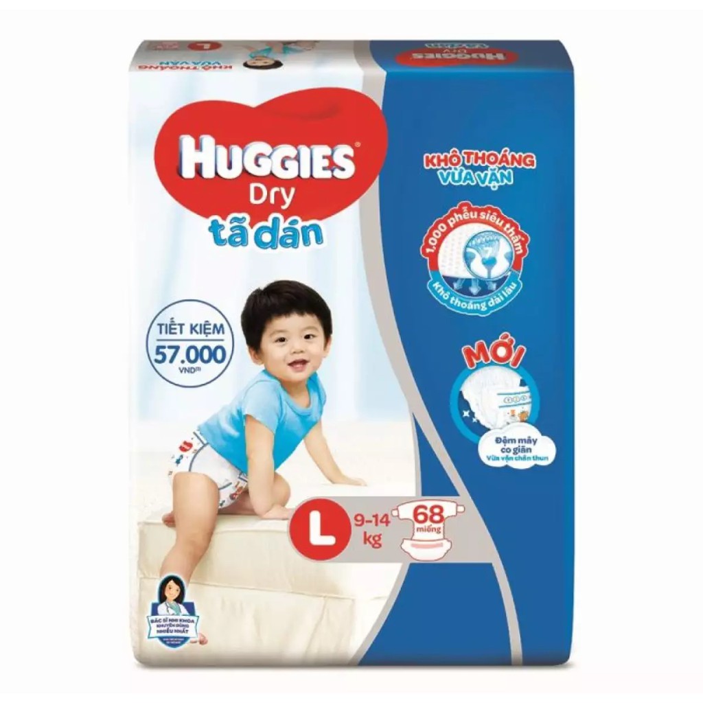 BÃO SALE  CUỐI THÁNGTã dán HUGGIES ĐỦ SIZE