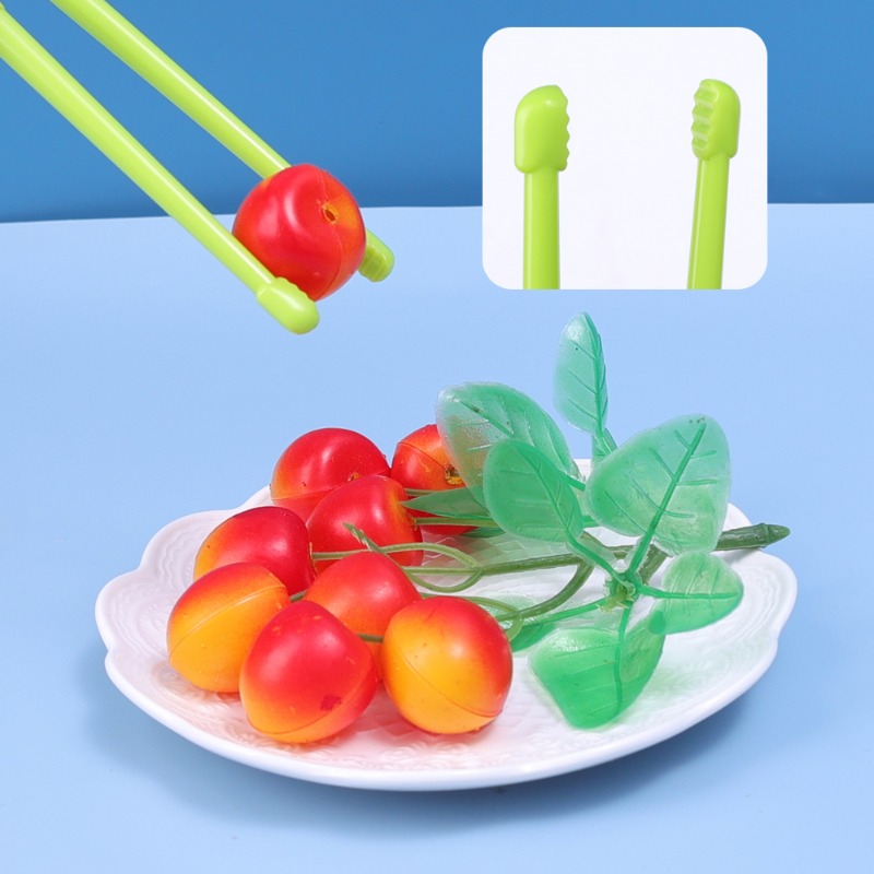 1 Pair Cartoon Animal Learning Chopsticks for Children Cute Elementary Learning Chopsticks Tableware Food Grade Training Chopsticks