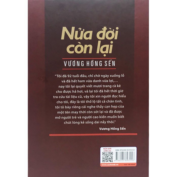 NXBHCM - Sách Nửa đời còn lại