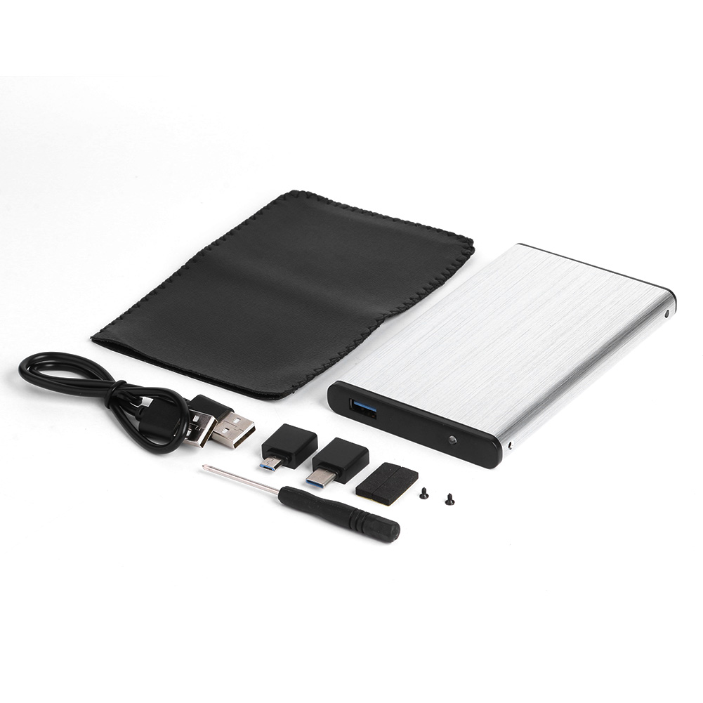 Hộp Ổ Cứng Di Động Tenda, 2.5 Inch, USB 3.0, Ổ Cứng 10TB, 6Gbps, HDD, Ổ Cứng SSD Cho Máy Tính Xách Tay