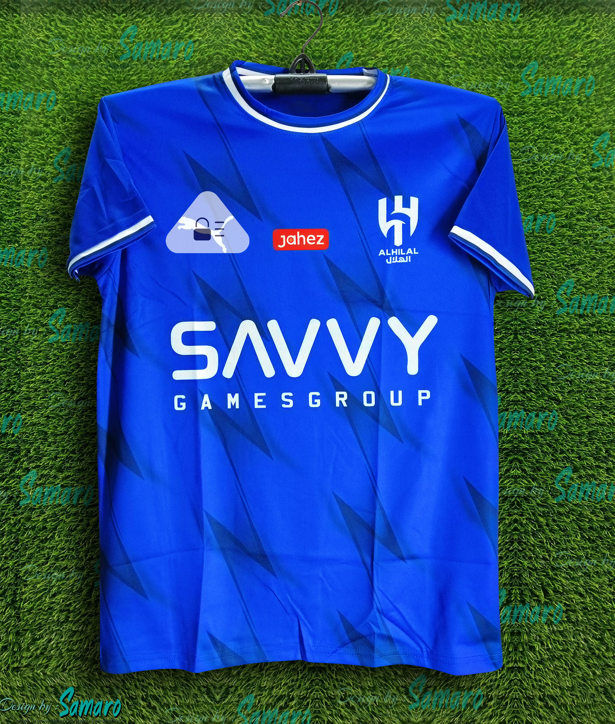 Al-Hilal Short Sleeve Football Jersey For Man - Al Hilal T Shirt For Man - Al Hilal Jersey.
