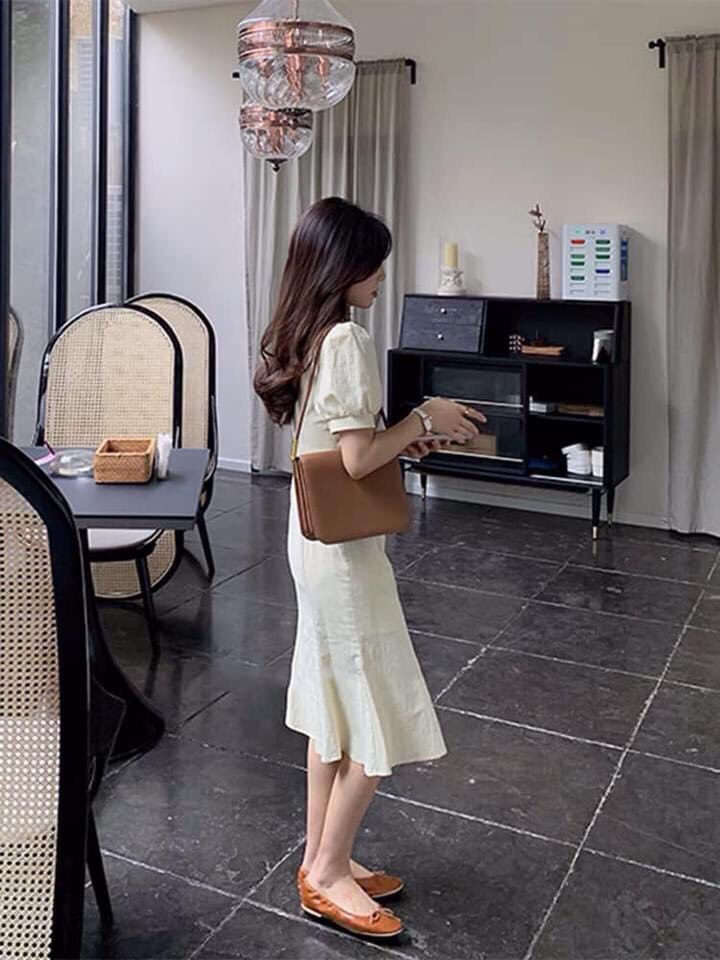 🌿 VÁY TAY BỒNG ĐUÔI CÁ CÚC NGỌC🌿