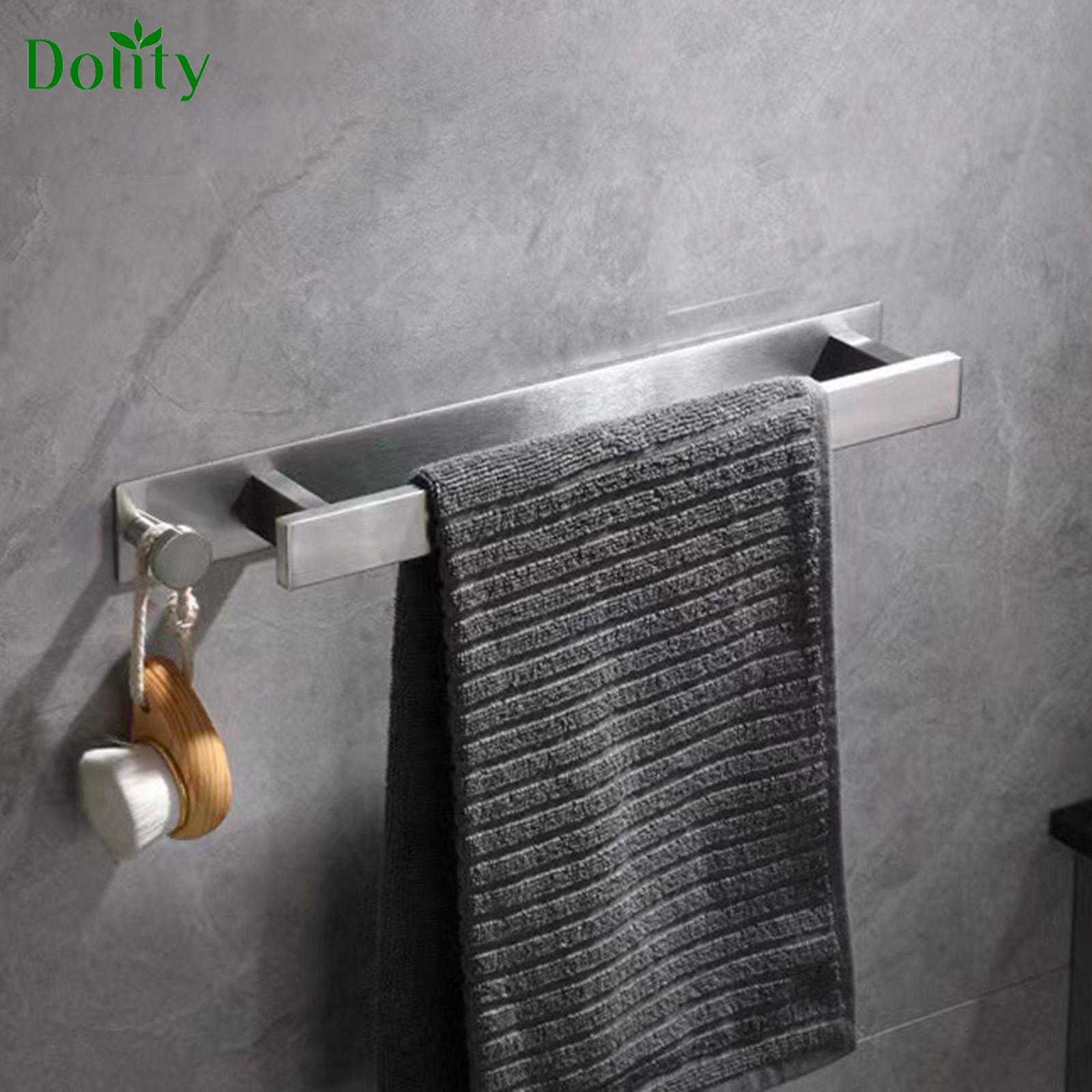 Dolity Towel Rack Wall Mounted Towel Holder Towel Rail for Bathroom Cabinet  Bedroom | Lazada PH