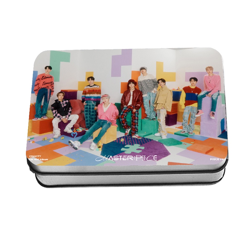 Kpop cravity master:piece package polaroid lomo photo card hd postcard collective card
