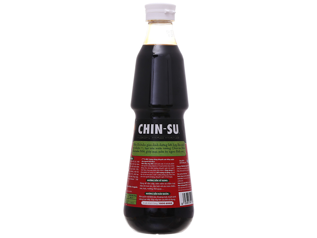 Nước tương Chinsu nấm ShiitakE chai 700ml