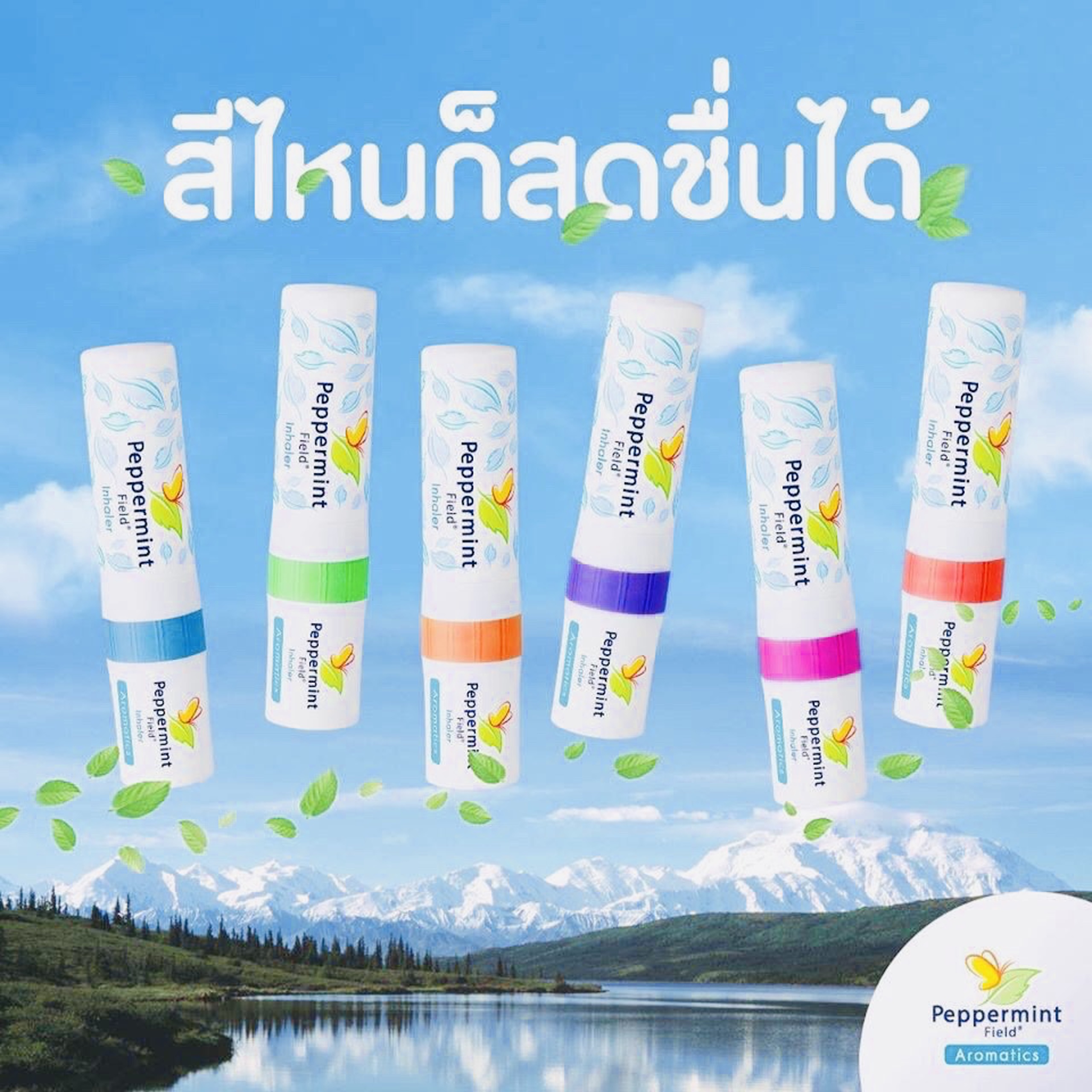 [HCM]Dầu hít thông mũi bạc hà Peppermint Field