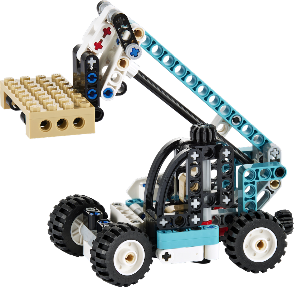 【Official】 LEGO 42133 Technic Telehandler 7+