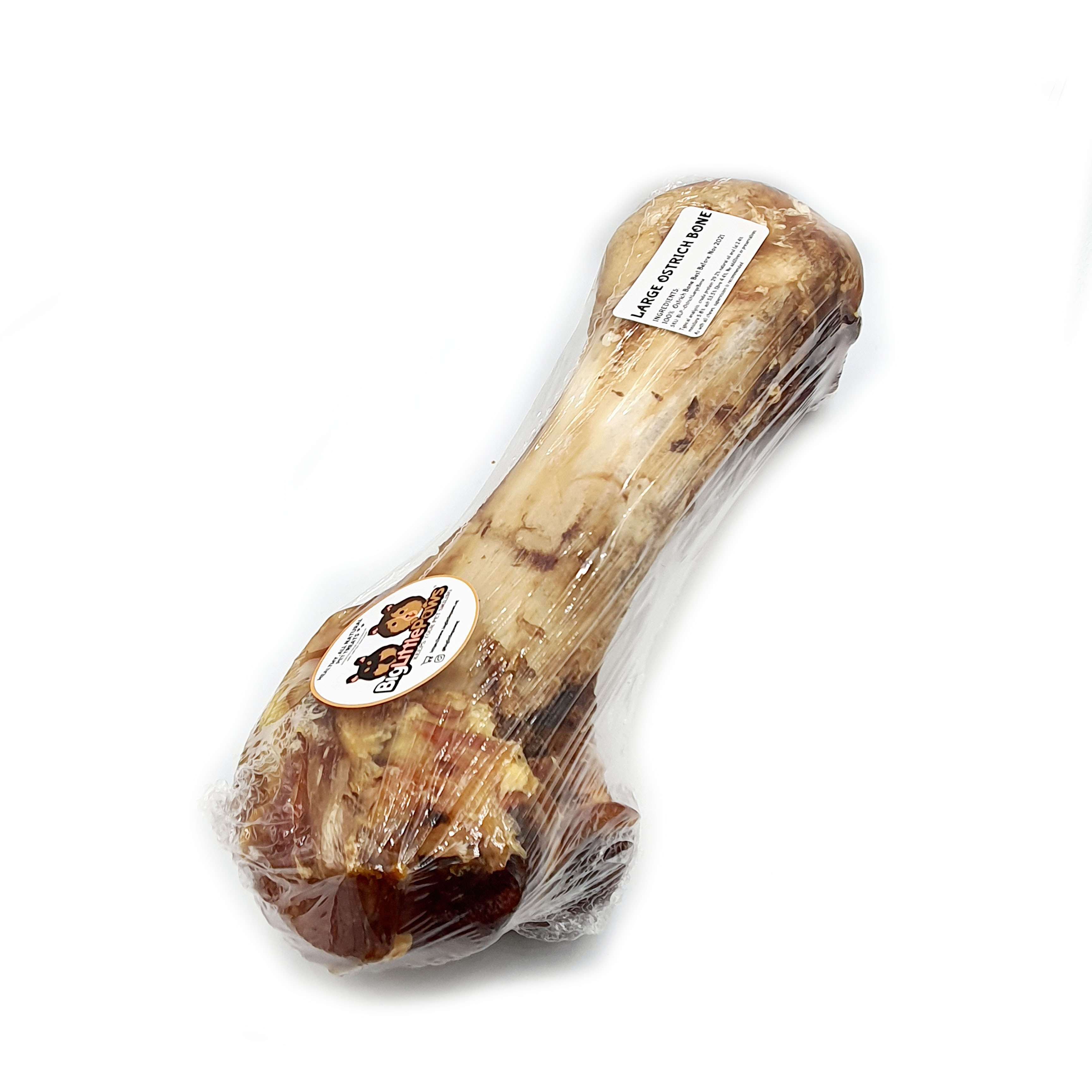 ostrich bone dog chew