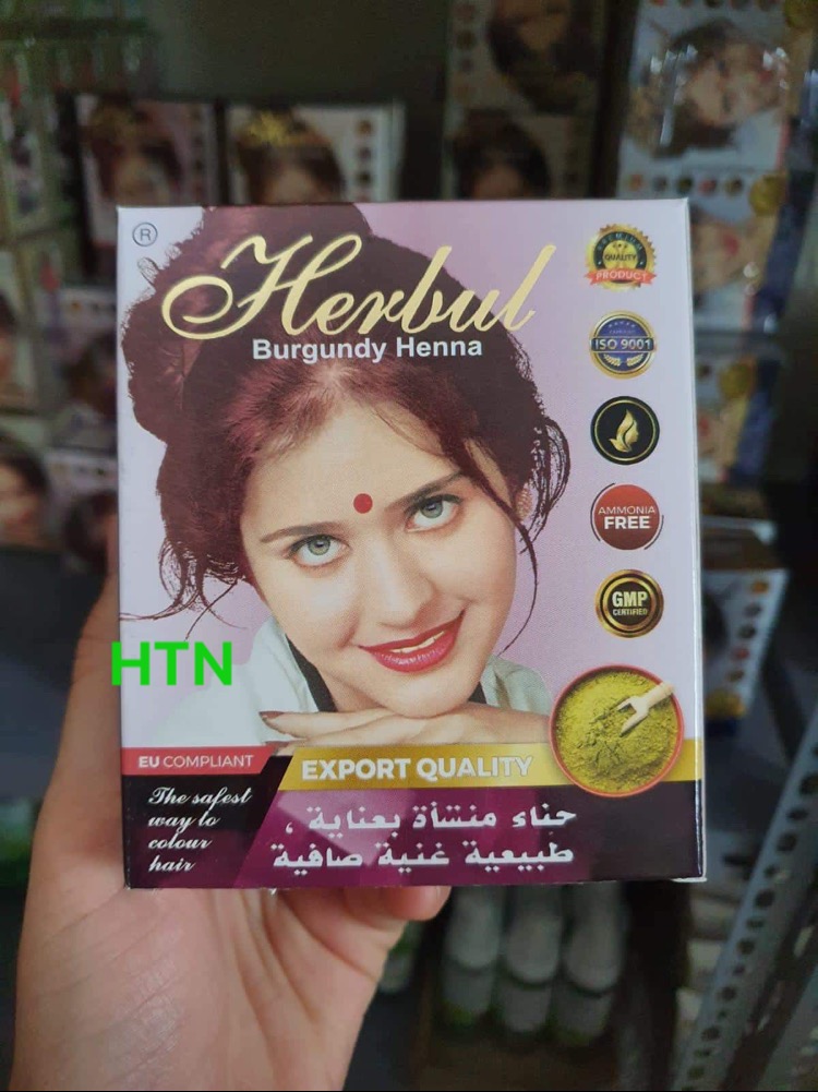🍏💐 Bột nhuộm tóc thảo dược phủ bạc - herbul henna 60g🍏💐