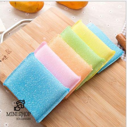 Combo 2 Miếng Cọ Rửa Chén Bát, Cọ Xoong Nồi