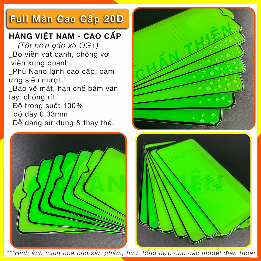 Kính cường lực samsung A20 A30 A30s A50 A50s full màn hình và trong suốt cảm ứng mượt tặng kèm khăn lau PHỤ KIỆN CHẤN THIÊN