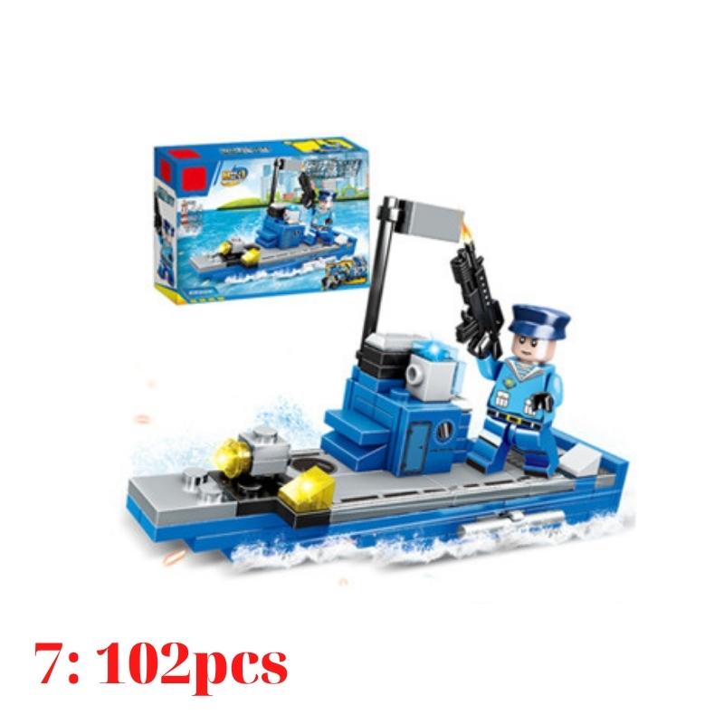 Đồ chơi lắp ráp lego xe cảnh sát Swat BIMINA