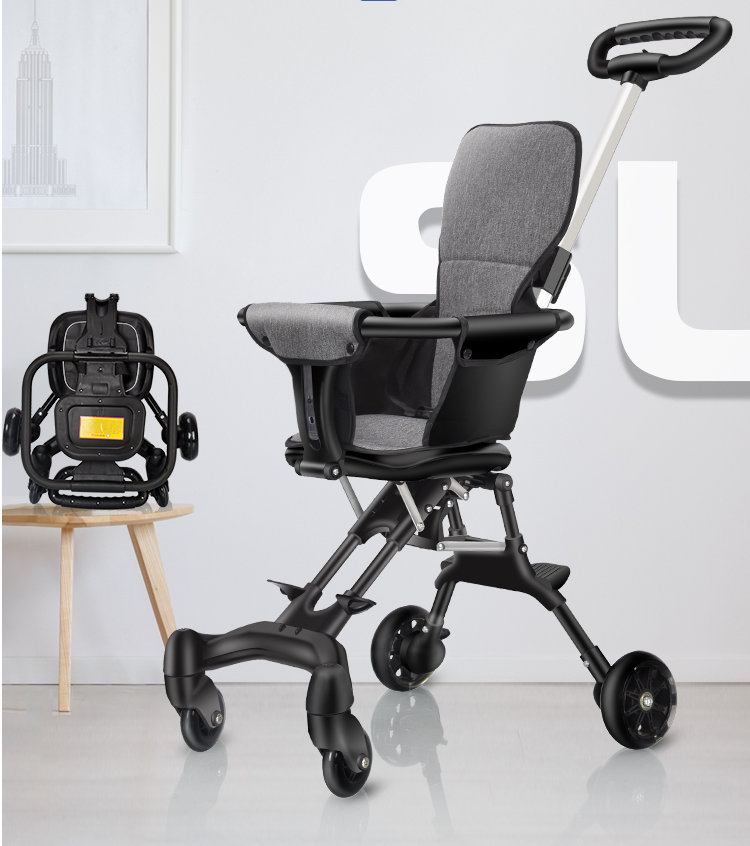 Xe Đẩy Du Lịch Cho Bé, Xe Đảo Chiều Gấp Gọn [ Hàng Cao Cấp ]