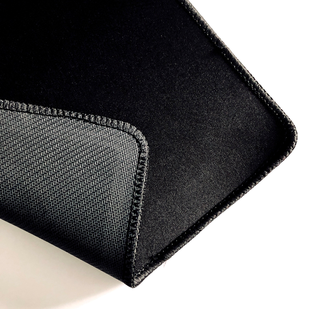 Blank small black mouse pad thick edge anti-slip rubber sole (cheap mousepad HSSV speed)