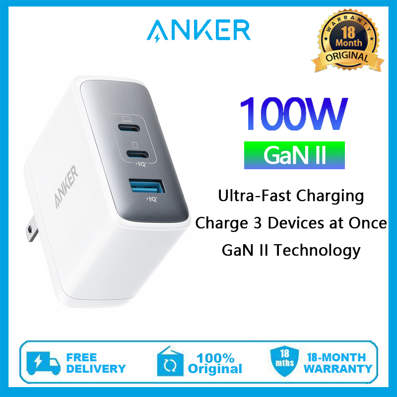 Anker's New 100W GaN Charger Features Three USB Ports, 34% Smaller
