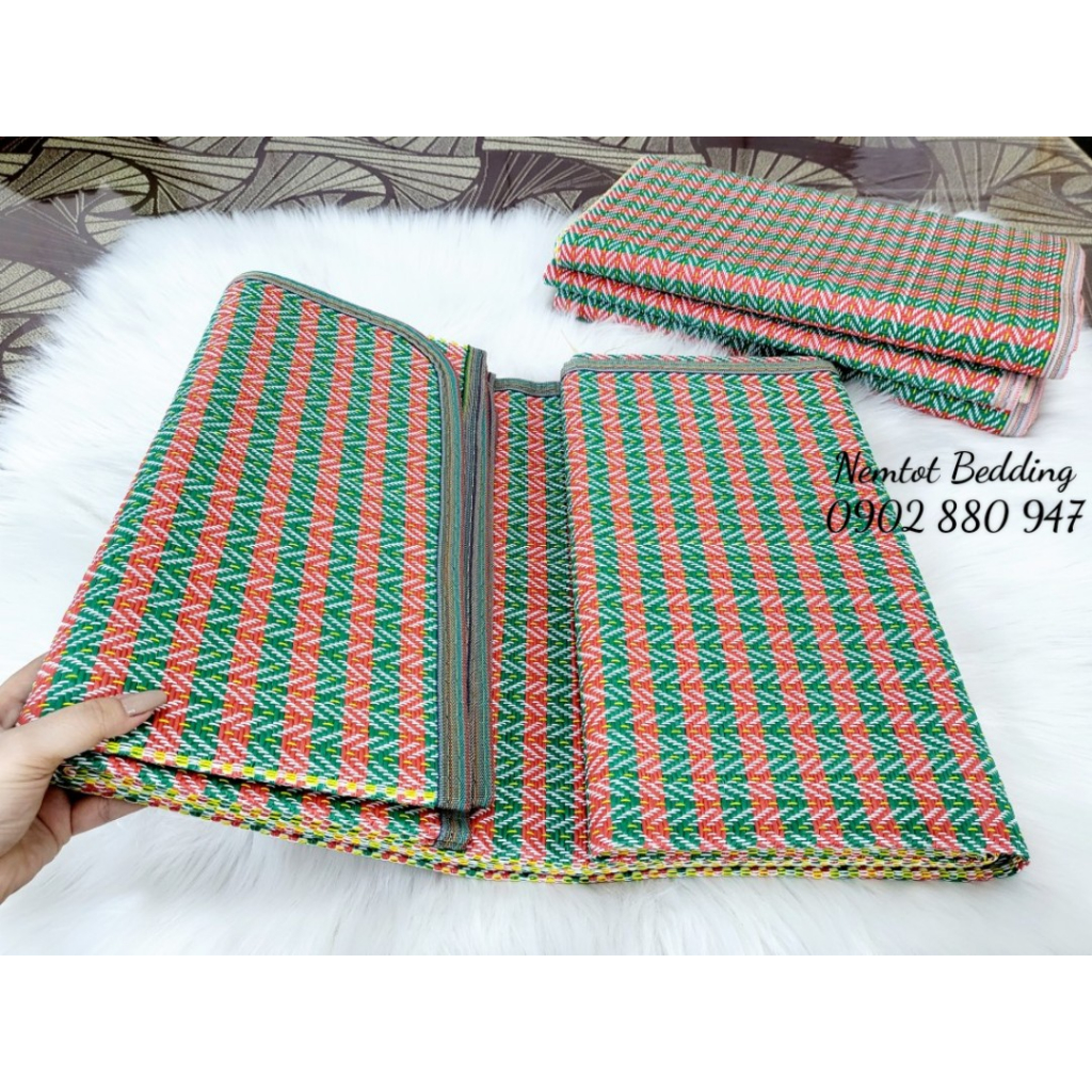 🌿Chiếu Nhựa Việt Thái Chính Hãng🌿Chiếu Nhựa Đan Xếp Gọn Hàng Loại 1, Dày Dặn, Bền Đẹp _ Cao Cấp