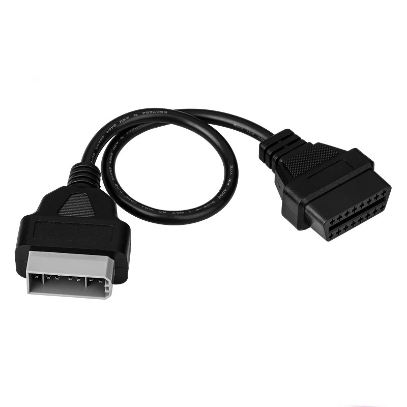 14 pin obd1 to 16 pin OBD2 connector adapter cable diagnostic tool for Nissan Auto Accessories