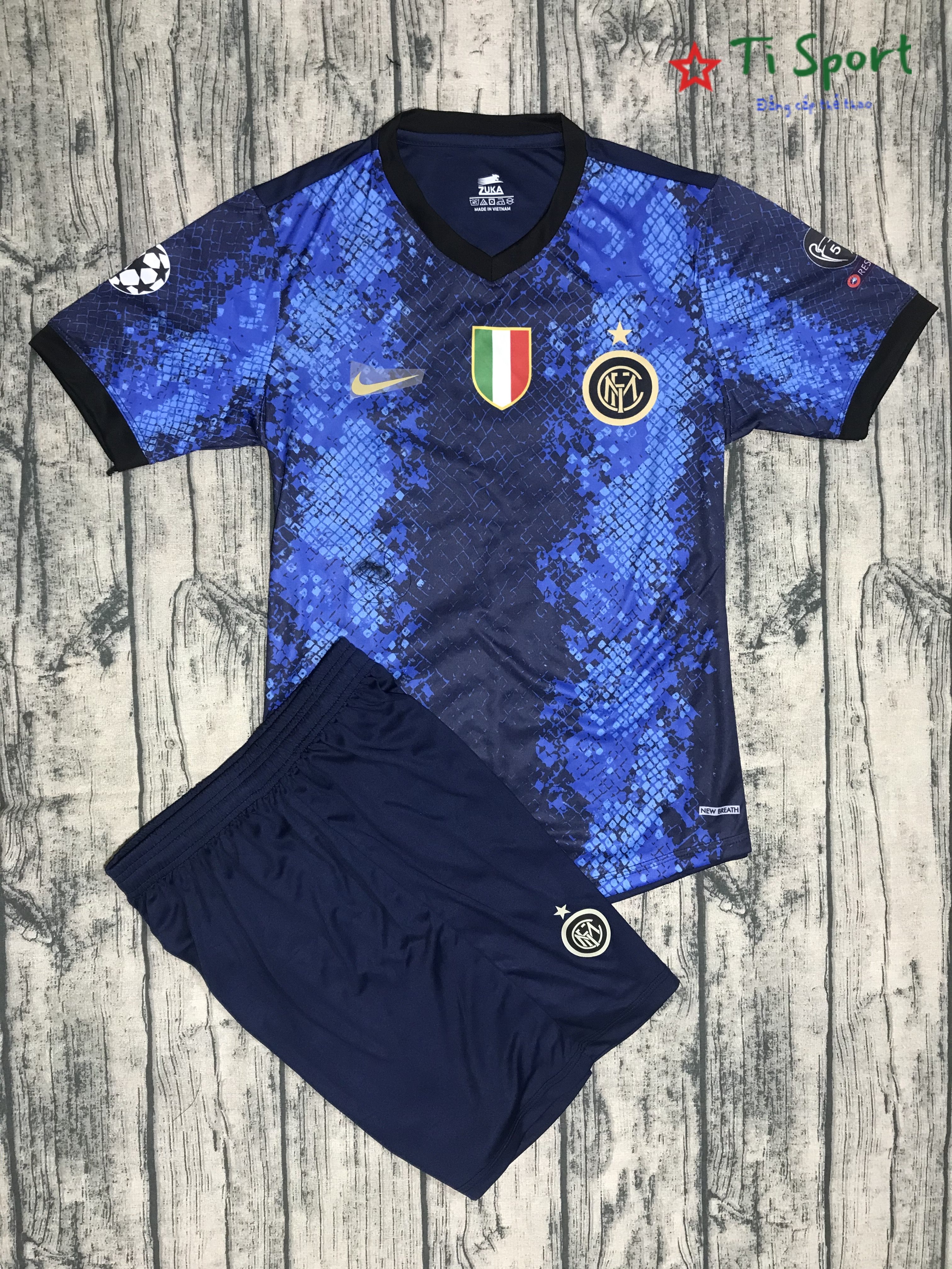 Áo bóng đá CLB INTER MILAN -Thun Thái Cao Cấp