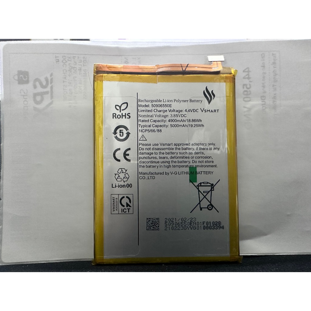 Pin điện thoại Vsmart Star 5