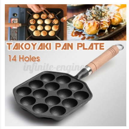 TAKOYAKI MOLDER001- Takoyaki pan molder plate 14 holes maker tray ...