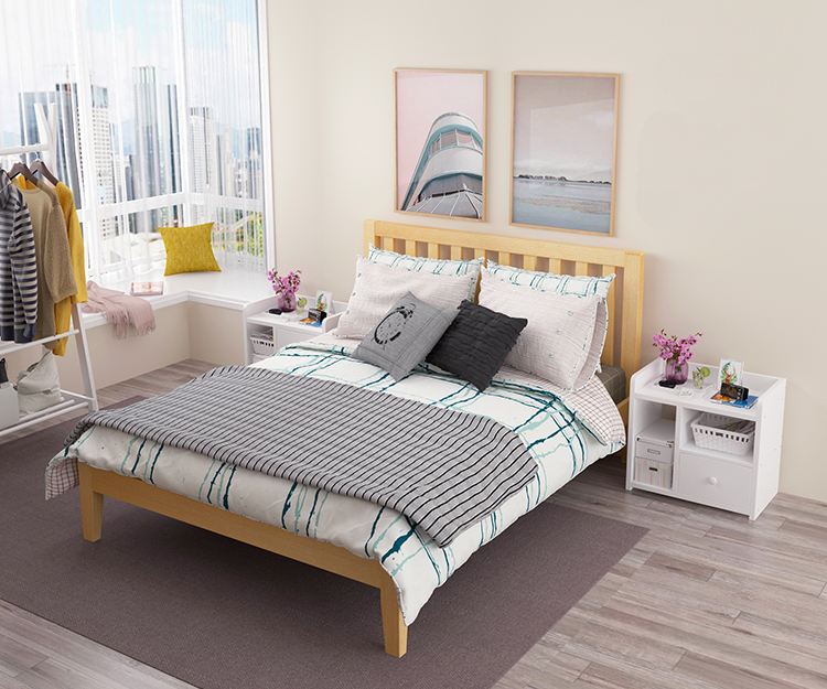 Kệ Tủ Gỗ Đầu Giường 42x25x40cm