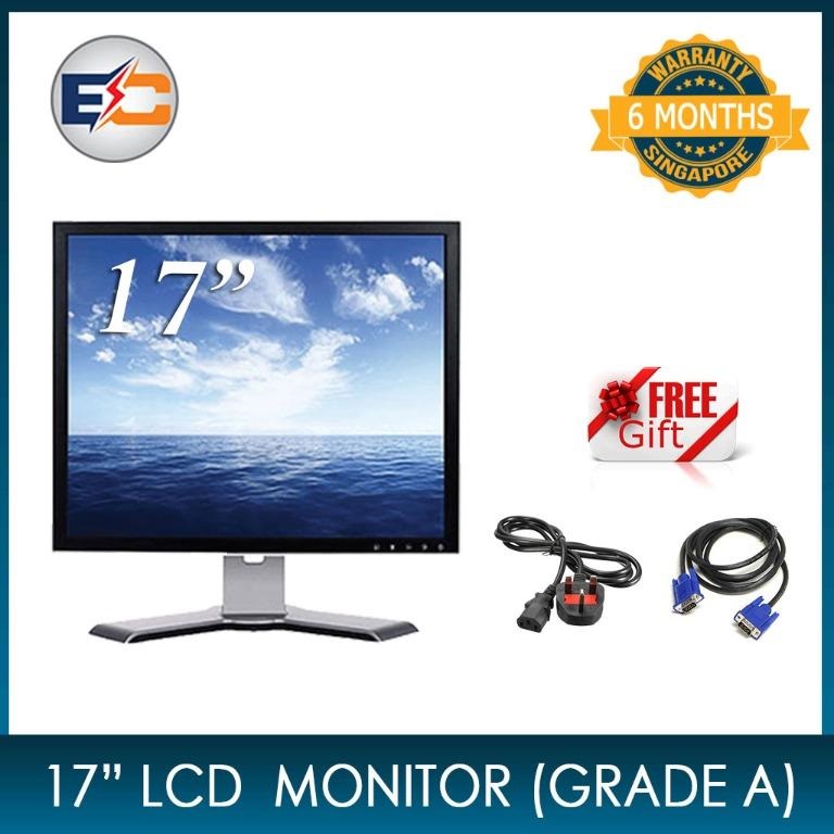 1708FPt Monitor 1280 x 1024 Resolution 