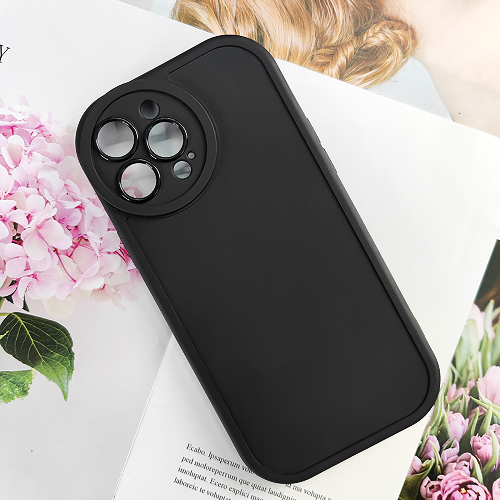 Cartoon couple Phone Case For VIVO IQOO Z6 5G China Dirt-resistant Silica gel Anti-knock Phone lens protection simple. 