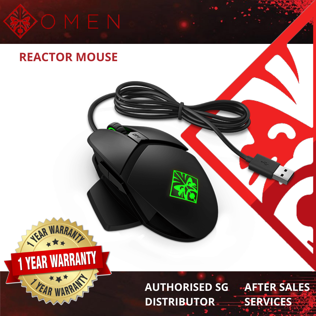 HP OMEN Reactor Gaming Mouse Lazada Singapore