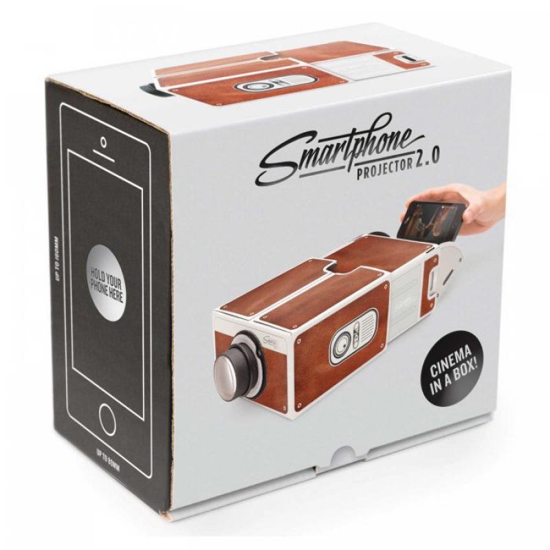 XIAOMIMIJIA diy smartphone projector 2.0 second generation power-free installation small projector
