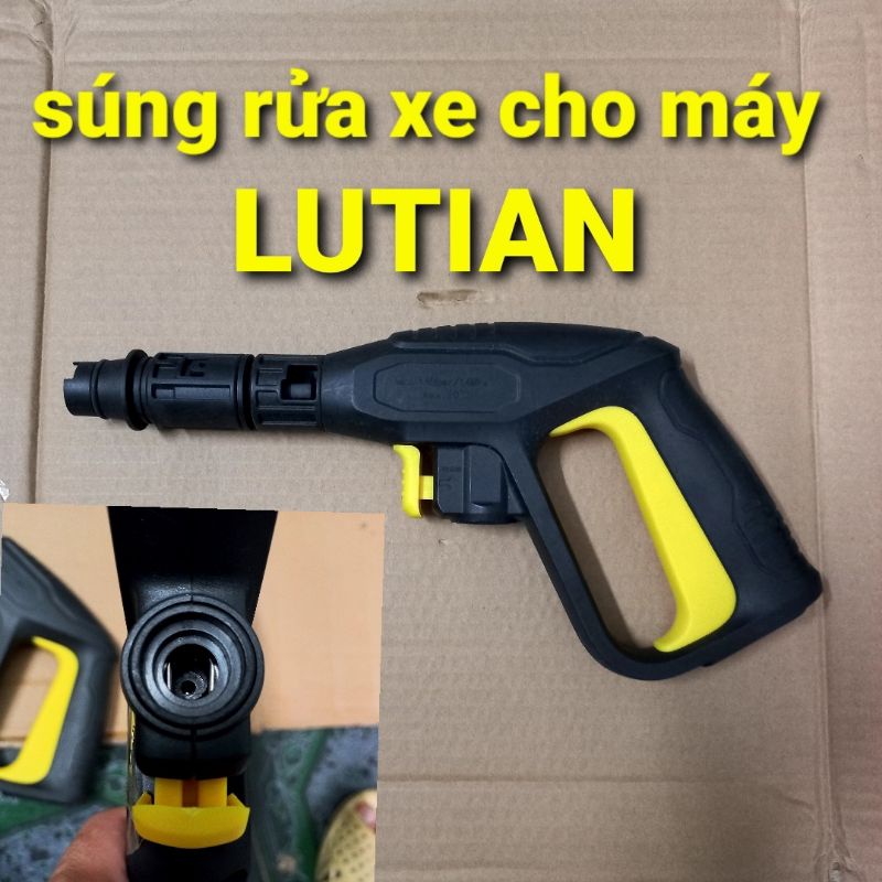 Súng rửa xe cho máy lutian, súng rửa xe lutian